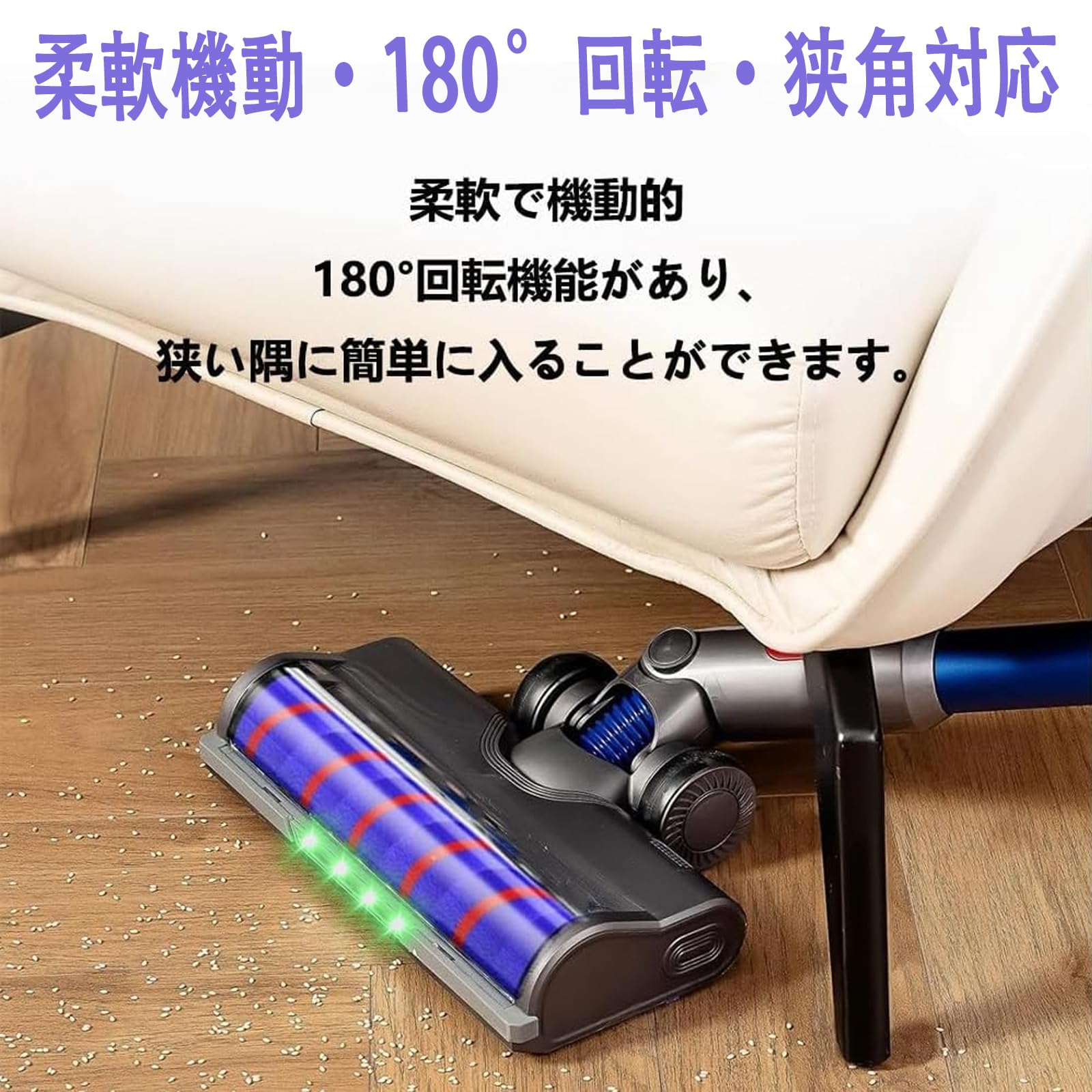 Amazon | Ashigodou ダイソン V12 ヘッド、sv18 ヘッド【最新グリーン